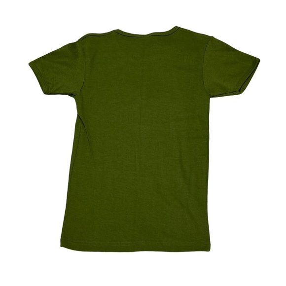 American Apparel Shirt Kids Small Green Hummers Suck Graphic Tee Short Sleeve - Picture 3 of 8